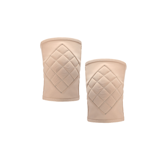 HeelsFever - Knee Pads - Quick Drying Collection-advanced Level - for heels/jazz/yoga/twerk - Nude